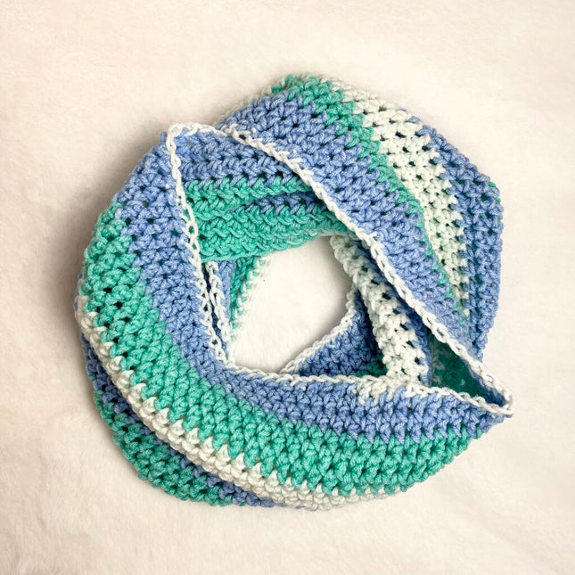 Infinity Scarf - Sweet Roll Spearmint