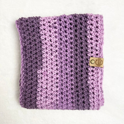 Infinity Scarf - Sweet Roll Grape Swirl