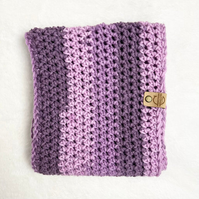 Infinity Scarf - Sweet Roll Grape Swirl