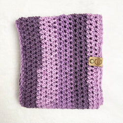 Infinity Scarf - Sweet Roll Grape Swirl - view 2