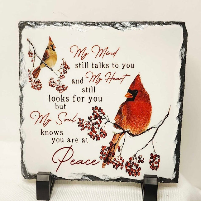 Shelf sitter- You are at peace slate