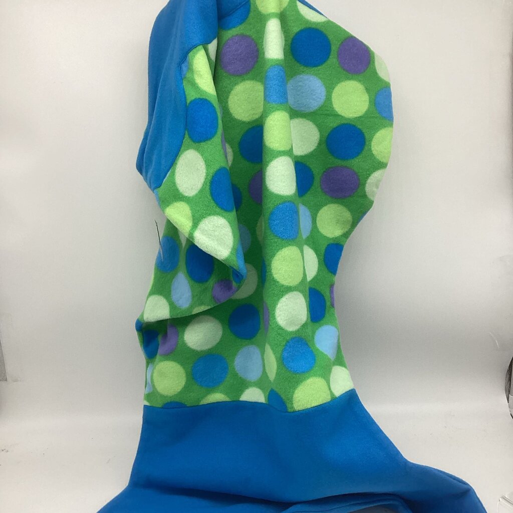 Snuggle sack Torquoise with multi spots