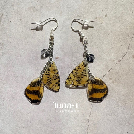 Himalayan Jester Wing Earrings