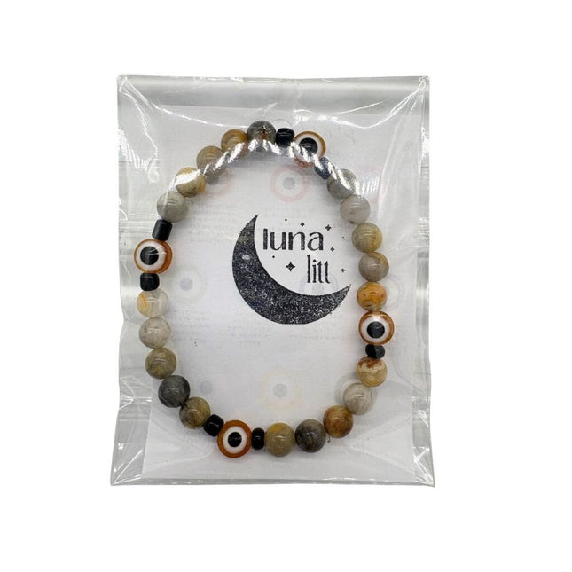 Evil Eye Bracelet - Orange