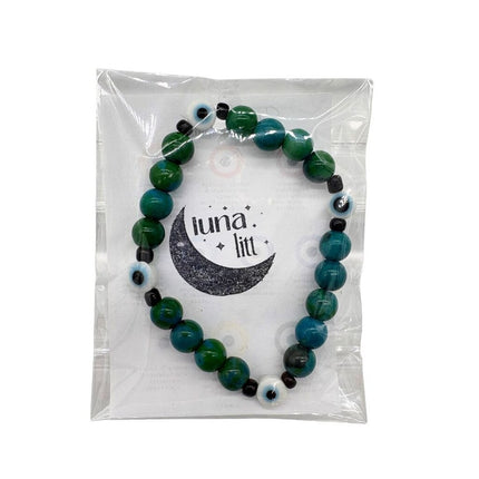 Evil Eye Bracelet - White