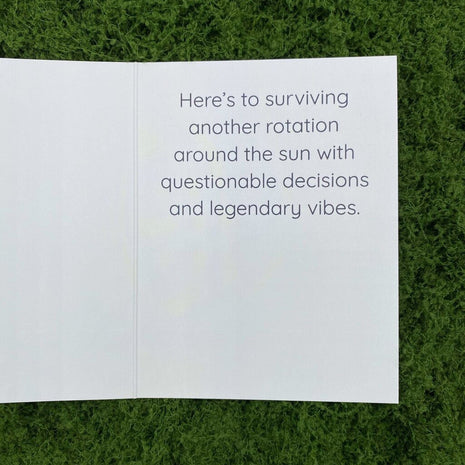 Another Year Wiser? Doubt It. Happy Birthday Anyway. - Snarky Birthday Card