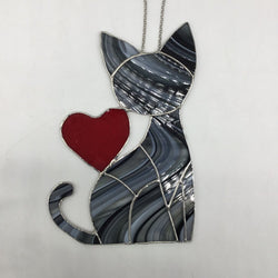 Cat w/ Heart - view 1