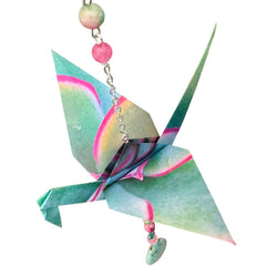 Origami Crane Ornament #2269 - view 4