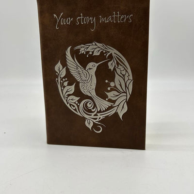 Journal Hummingbird Brown