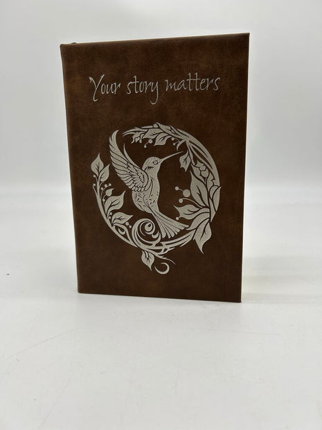 Journal Hummingbird Brown