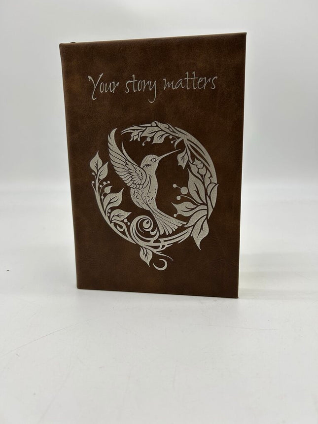 Journal Hummingbird Brown