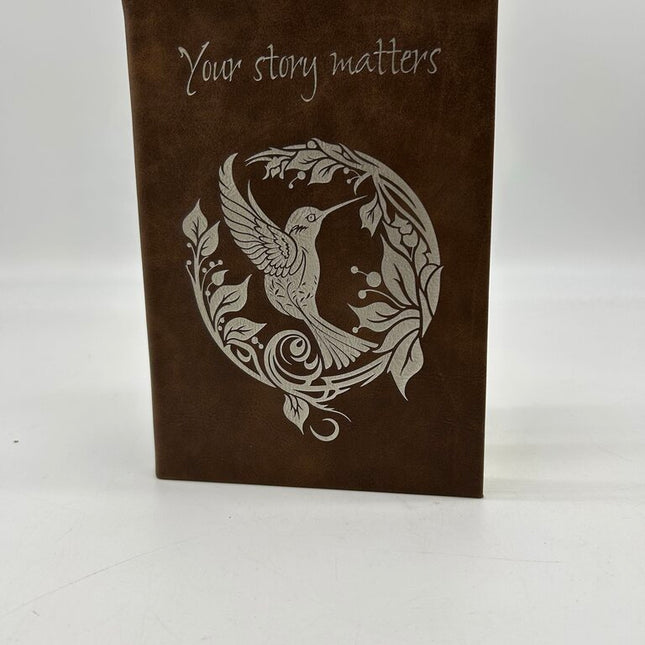 Journal Hummingbird Brown