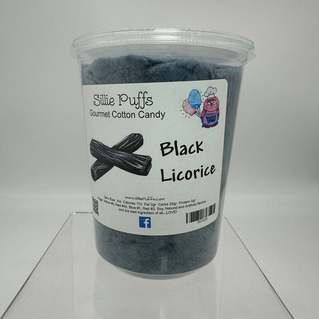 Black Licorice Cotton Candy