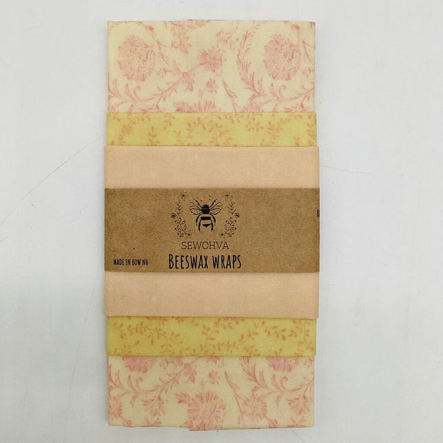 Beeswax Wraps 3Pack Vintage Pink