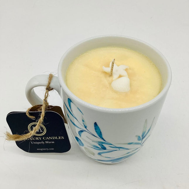 Beach Walk (Coral Mug) - Mug Candle - 100% Soy Wax