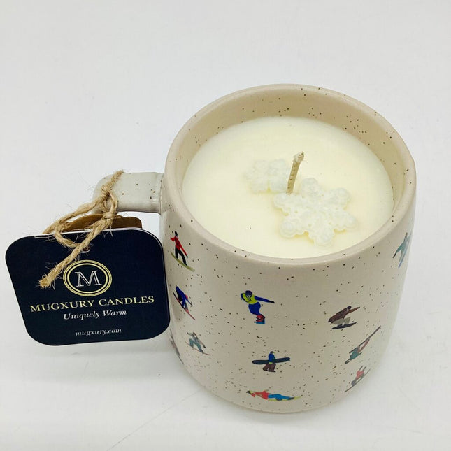 Snowdrift (Snowboarder Mug) - Mug Candle - 100% Soy Wax