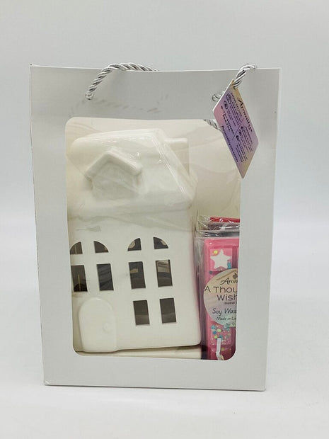 House Wax Warmer & Soy Melts Gift Set