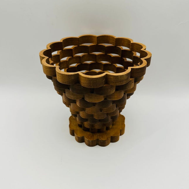 Walnut Vase