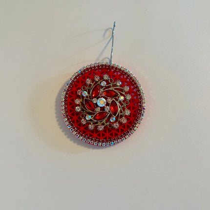 SILVER DECORATED JEWELRY ORNAMENTS