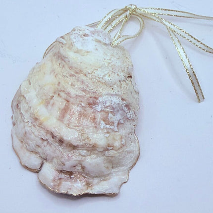 Cardinal & Mistletoe Oyster Ornament (Outer Banks , NC)