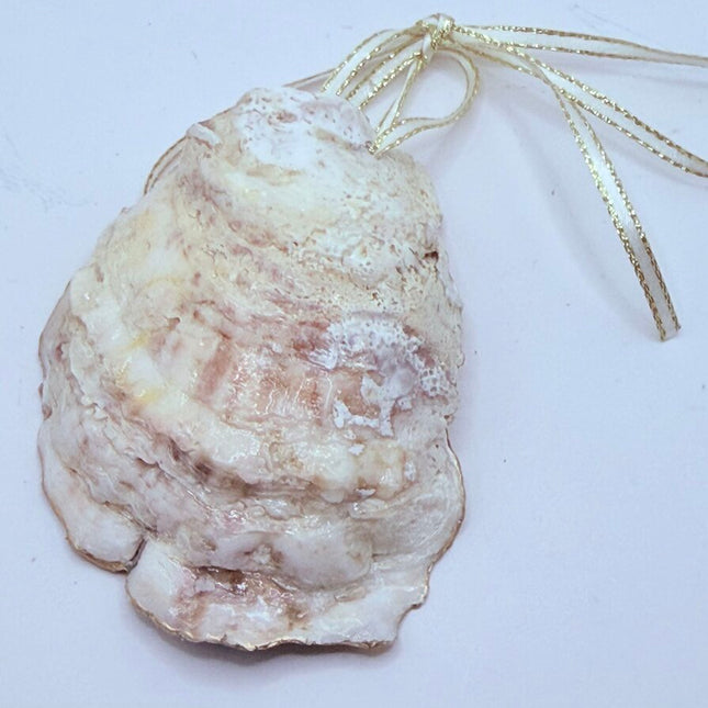 Cardinal & Mistletoe Oyster Ornament (Outer Banks , NC)