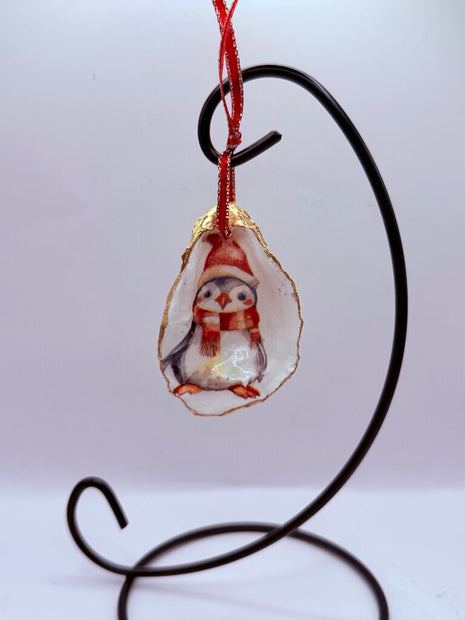 Penguin Oyster Ornament (Kittery, ME)