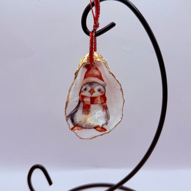 Penguin Oyster Ornament (Kittery, ME)