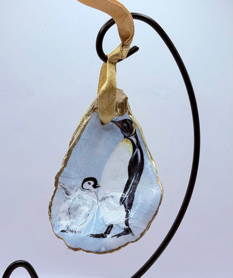 Penguins Oyster Ornament (Outer Banks, NC)