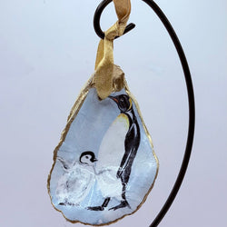 Penguins Oyster Ornament (Outer Banks, NC) - view 1