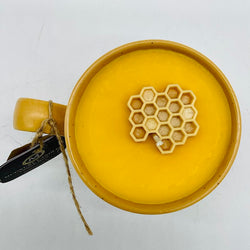 Wildflower Honey (Gold Bee Happy Mug) - Mug Candle - 100% Soy Wax - view 3