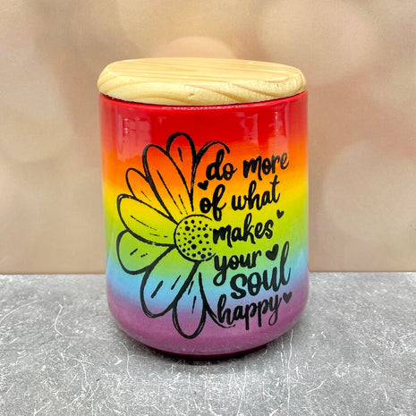 Canister sm Make your Soul Happy