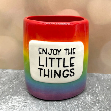 Round Holder Enjoy the little things