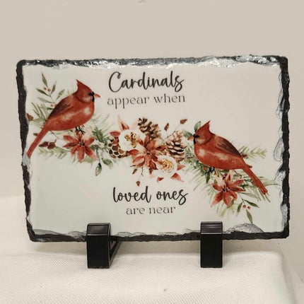 Shelf sitter- Cardinals appear slate