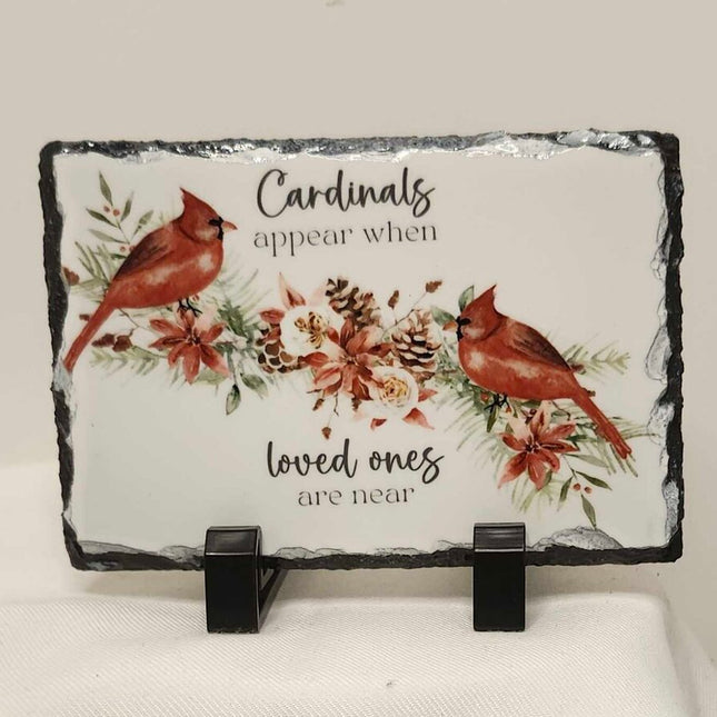 Shelf sitter- Cardinals appear slate