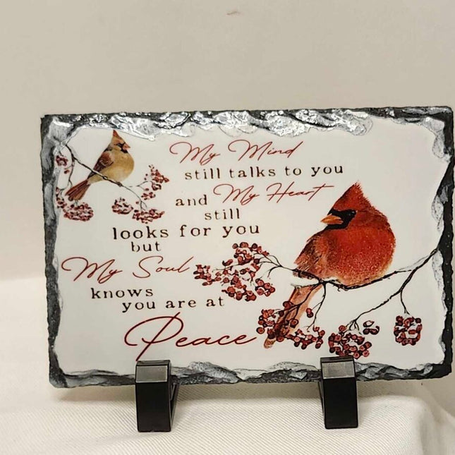 Shelf sitter- You are at peace slate