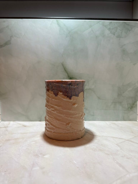 Slip Decorated Mug/Tumbler