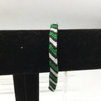 Thick Green, Black, Thick White