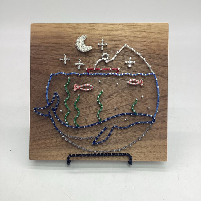 String Art Fishing Bowl