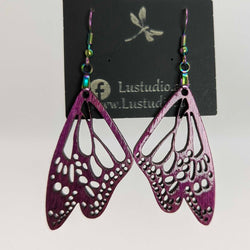 Earrings - Butterfly Wings - view 2