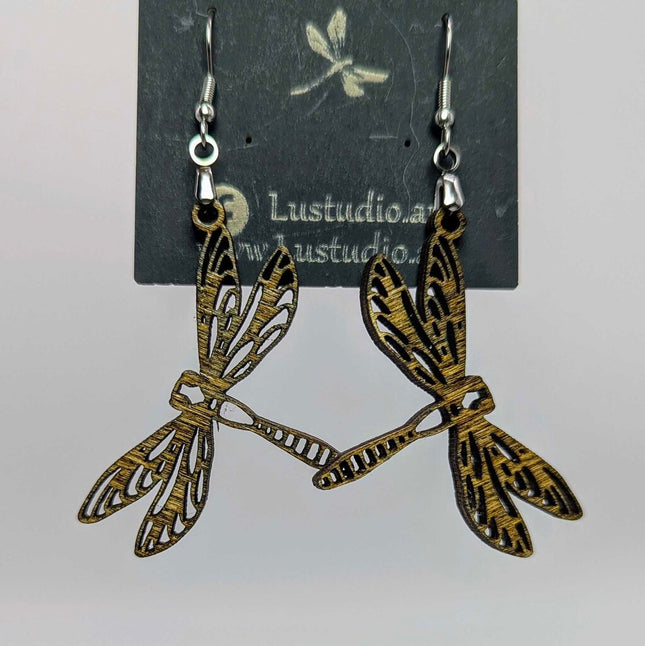 Earrings - Dragonfly