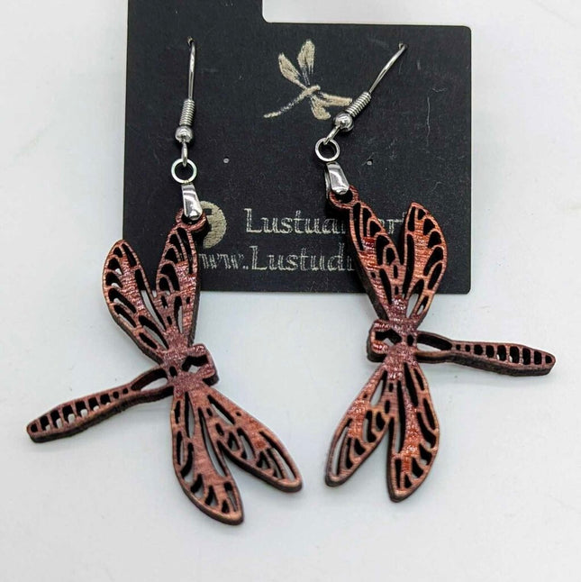 Earrings - Dragonfly