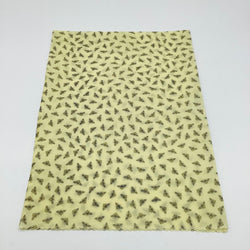 Beeswax Wrap Bread Bag Pastel Bees - view 3
