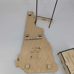 New Hampshire 48 4000 Footers Hike Tracker Mahogany Red - view 3