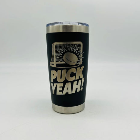 20 oz Tumbler Puck Yeah