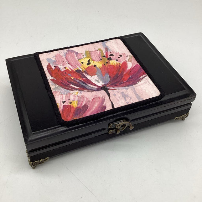 Black "Pink Posie" Box
