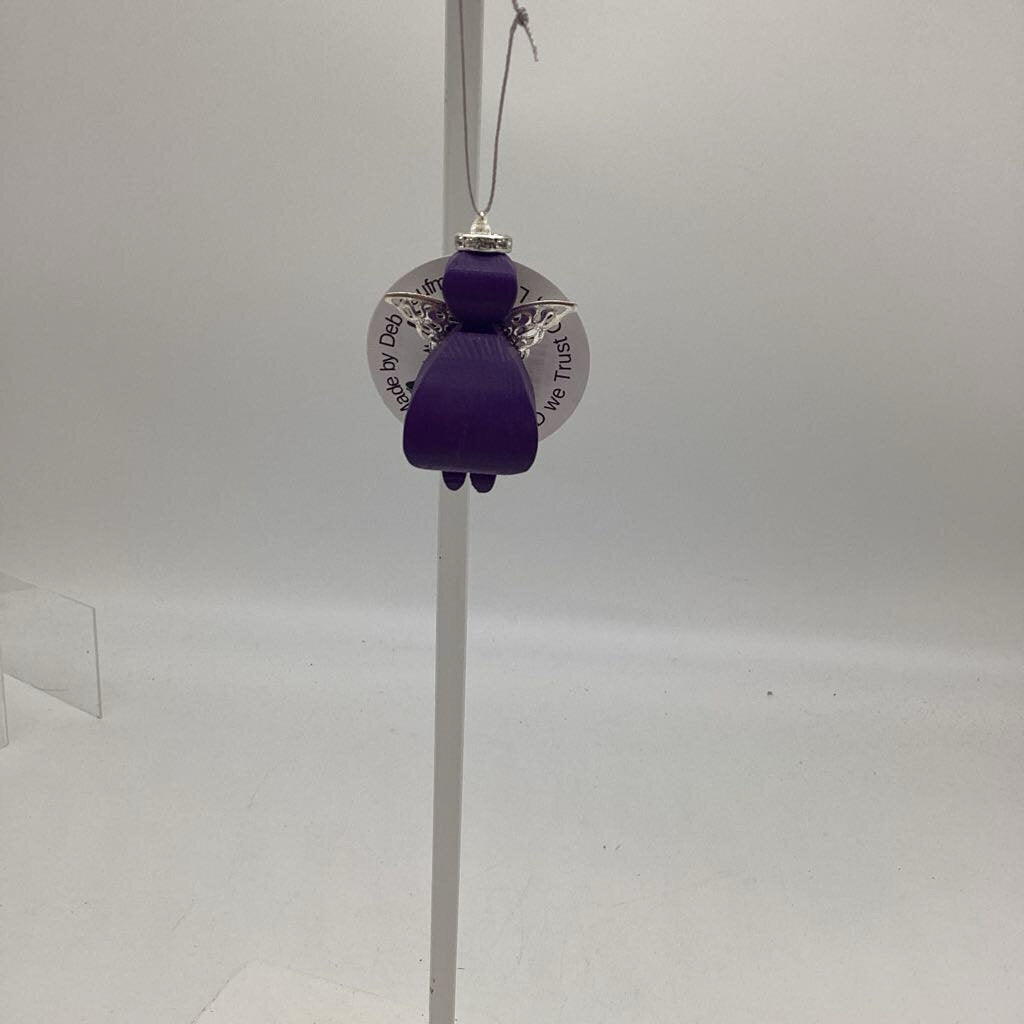 3D Angel 5 Purple