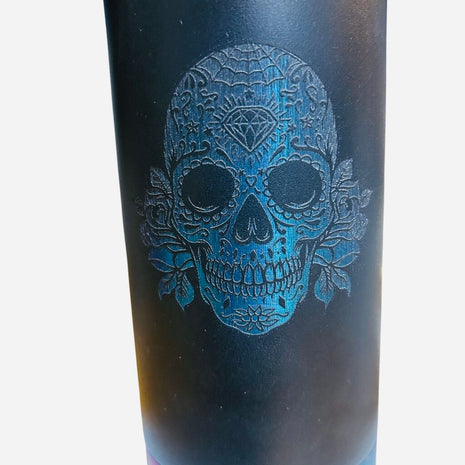 Slim Can Holder Skull