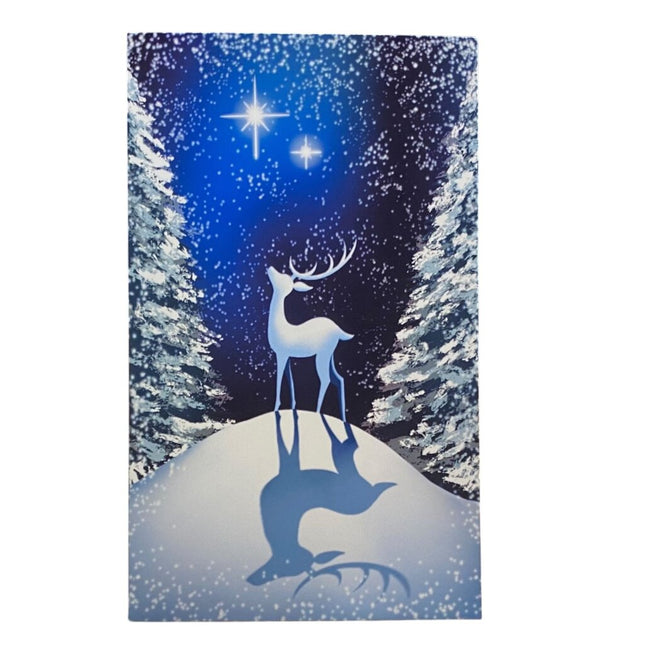 Winter Night Greeting Card