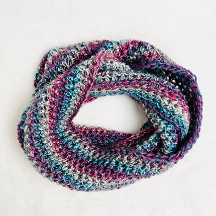 Infinity Scarf - Madrid Berry Cream