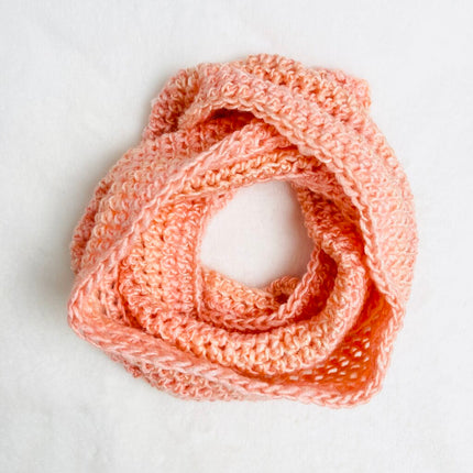 Infinity Scarf - Madrid Peach Kiss